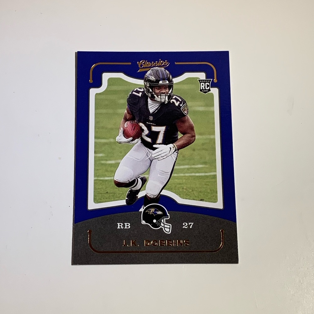 🏈 [5/$10] 2020 PANINI CHRONICLES CLASSICS #CL-9 J.K. DOBBINS NFL TRADING CARD